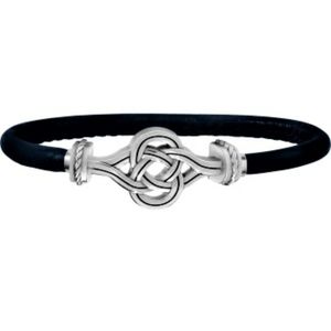 Color Clique Leather Cord Interlok Bracelet Set